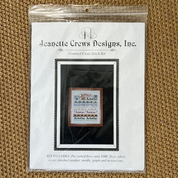 Jeanette Crews Designs Counted Cross Stitch Kit - Picture 1 of 6